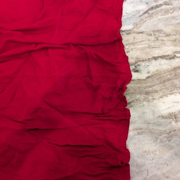 Reformation Red Maxi Prom Dress 61.5 Inches Size 8 - Picture 6 of 7